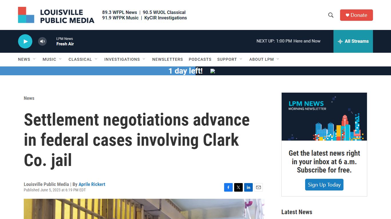 Settlement negotiations advance in federal cases involving Clark Co. jail
